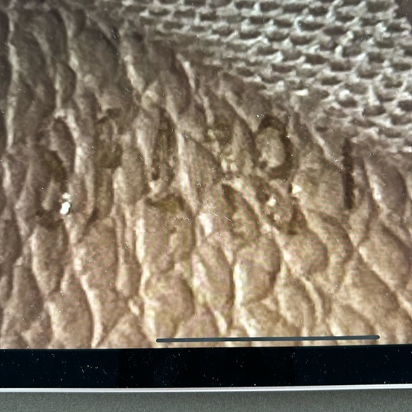 Louis Vuitton leather Felicie with 2 card sleeves in empreinte leather - Picture 5 of 9